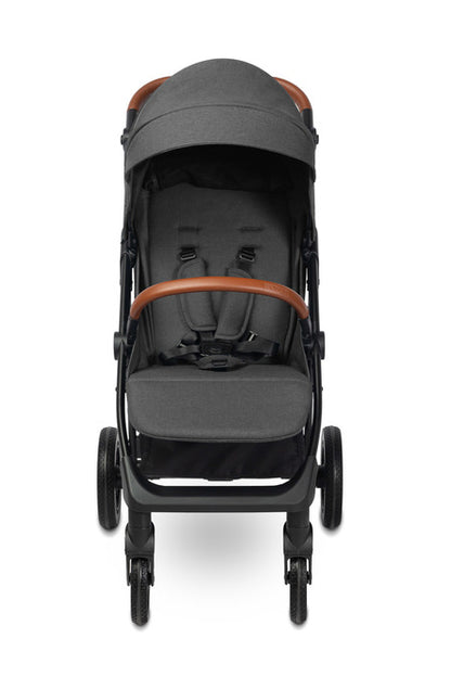 Caretero Elma buggy 0-4 jaar, met regenhoes en voetenzak Donkergrijs