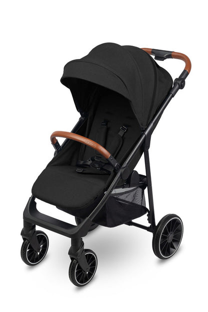 Caretero Elma buggy 0-4 jaar, met regenhoes en voetenzak Zwart