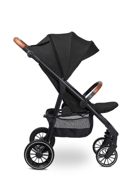 Caretero Elma buggy 0-4 jaar, met regenhoes en voetenzak Zwart