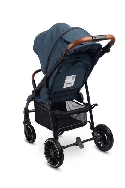 Caretero Elma buggy 0-4 jaar, met regenhoes en voetenzak Jeansblauw
