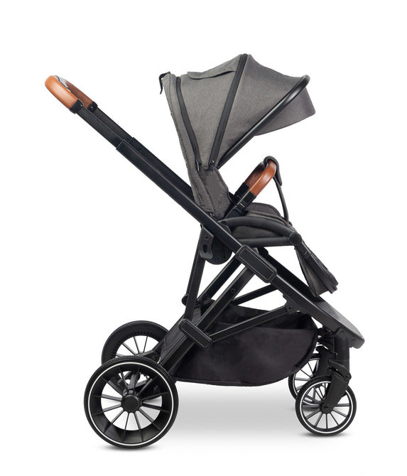 Caretero Ratio buggy met omkeerbaar zitje, 0-4 jaar Donkergrijs