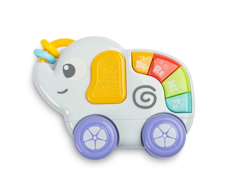 Toyz Zoo interactieve loopwagen met tekenbord en muziek, 12m+ Blauw