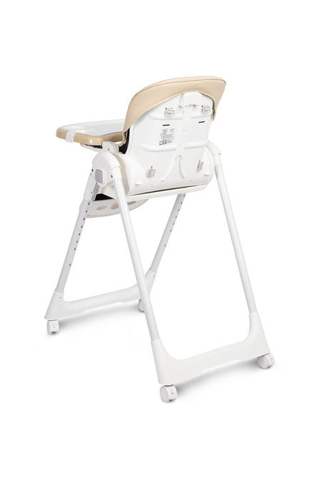 Caretero Megalo kinderstoel 6 maanden - 3 jaar, 9 hoogtestanden, afneembaar dubbel blad Beige
