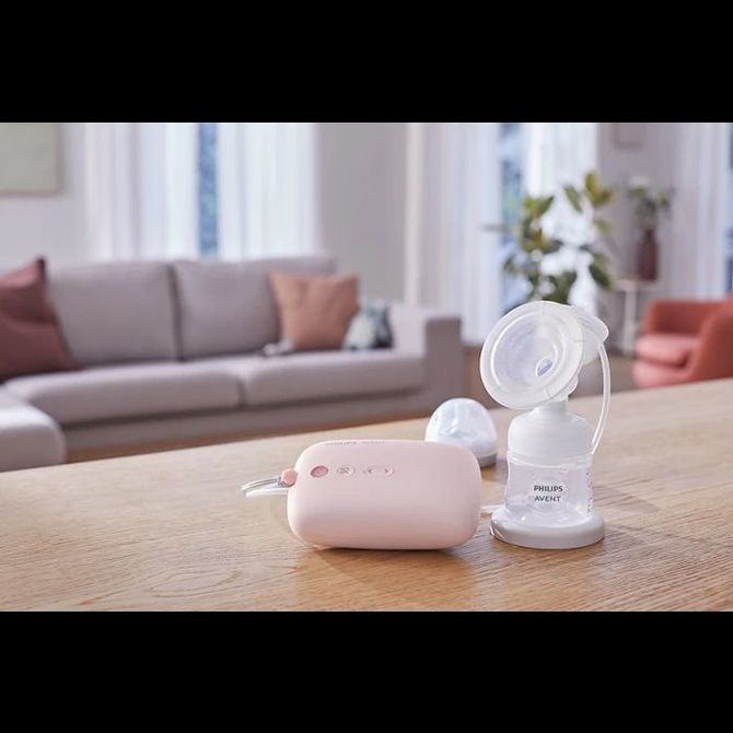 Philips Avent Premium elektrische borstkolf Natural Motion, enkel (SCF395/31)