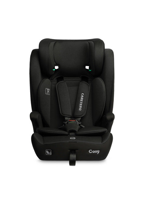 Caretero Cosy i-Size autostoel 76-150 cm, 3-in-1 meegroeistoel Zwart