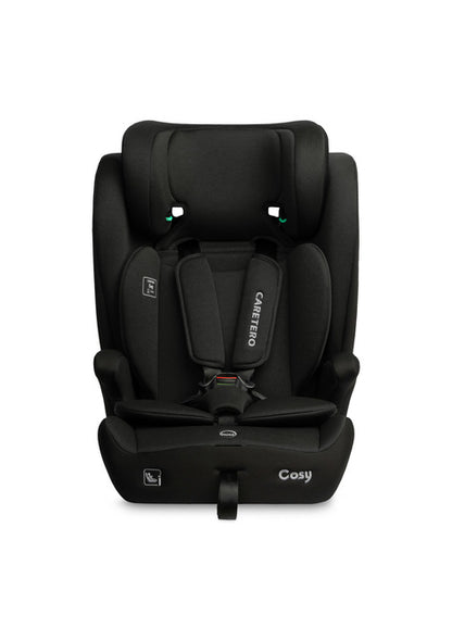 Caretero Cosy i-Size autostoel 76-150 cm, 3-in-1 meegroeistoel Zwart