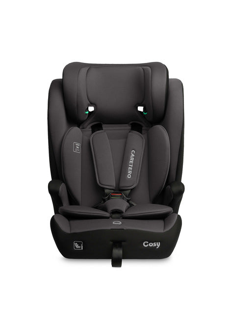 Caretero Cosy i-Size autostoel 76-150 cm, 3-in-1 meegroeistoel Grijs