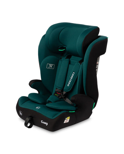Caretero Cosy i-Size autostoel 76-150 cm, 3-in-1 meegroeistoel Petrol