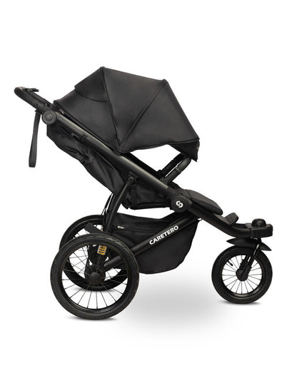 Caretero Lima Deluxe kinderwagen met luchtbanden en ligstand, 6 maanden - 4 jaar