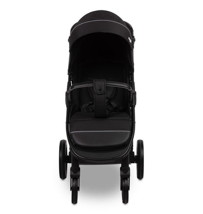 Caretero Agil buggy 0-4 jaar, verstelbare rugleuning en duwstang Zwart