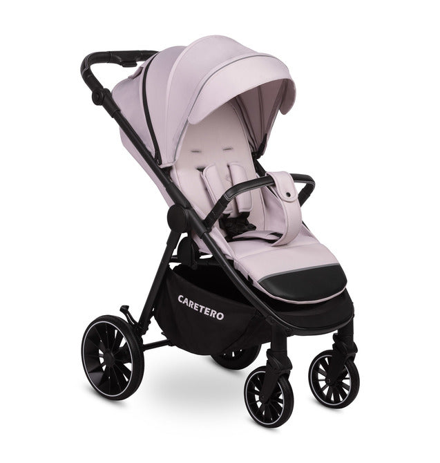 Caretero Agil buggy 0-4 jaar, verstelbare rugleuning en duwstang Smoky