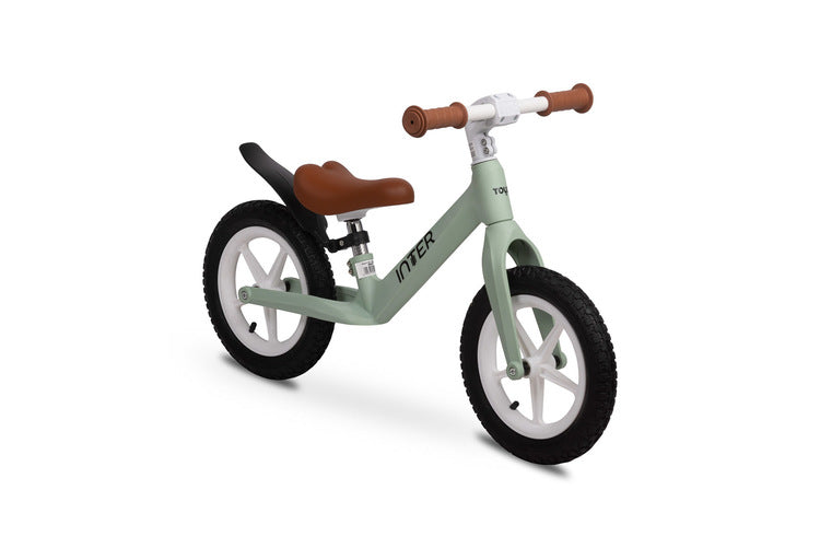 Toyz Inter loopfiets 3-6 jaar met EVA-wielen en verstelbaar zadel Mint