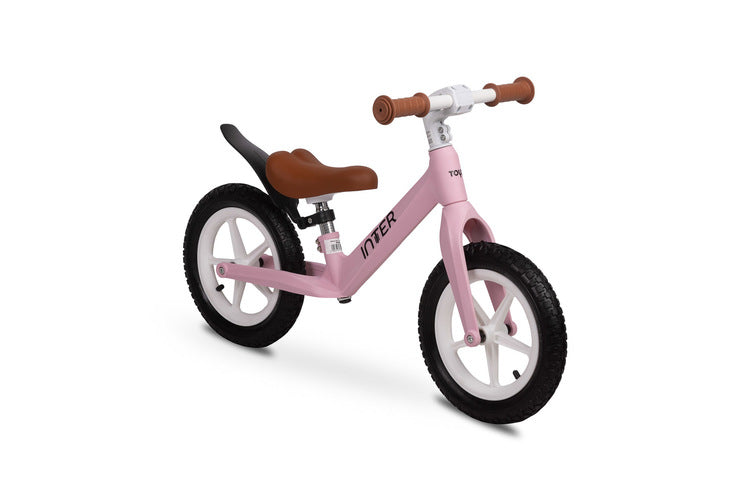 Toyz Inter loopfiets 3-6 jaar met EVA-wielen en verstelbaar zadel Roze