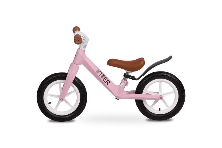 Toyz Inter loopfiets 3-6 jaar met EVA-wielen en verstelbaar zadel Roze