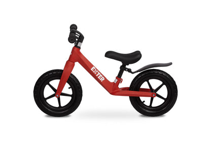 Toyz Exter loopfiets 3-6 jaar met EVA-wielen en verstelbaar zadel Rood