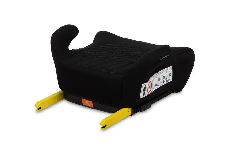 Caretero Jaguar i-Size zitverhoger 125-150 cm met ISOFIX Zwart