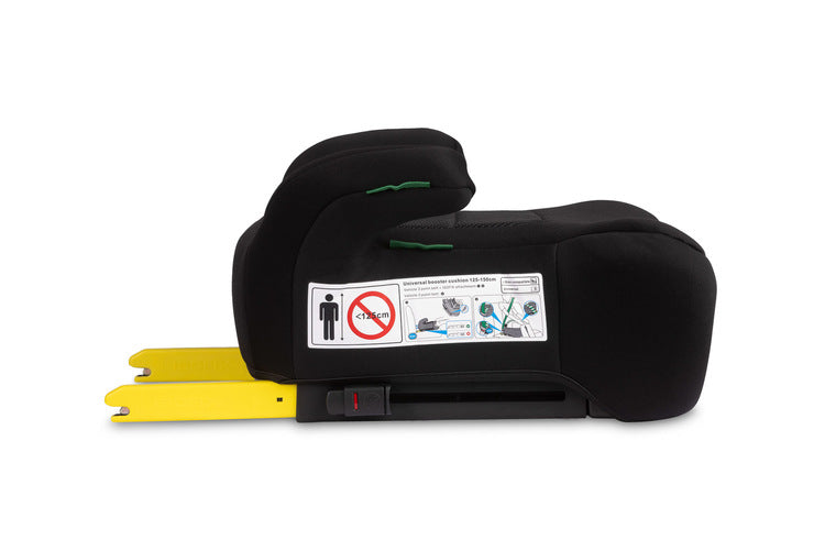 Caretero Jaguar i-Size zitverhoger 125-150 cm met ISOFIX Zwart