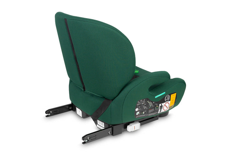 Caretero Irbis i-Size zitverhoger met verstelbare rugleuning 125-150 cm, ISOFIX Smaragdgroen