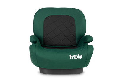 Caretero Irbis i-Size zitverhoger met verstelbare rugleuning 125-150 cm, ISOFIX Smaragdgroen