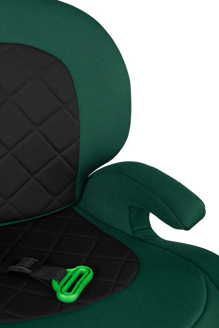 Caretero Irbis i-Size zitverhoger met verstelbare rugleuning 125-150 cm, ISOFIX Smaragdgroen