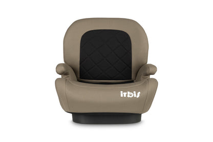 Caretero Irbis i-Size zitverhoger met verstelbare rugleuning 125-150 cm, ISOFIX Beige