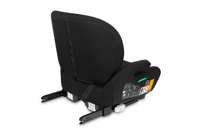 Caretero Irbis i-Size zitverhoger met verstelbare rugleuning 125-150 cm, ISOFIX Zwart