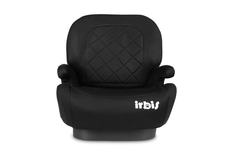 Caretero Irbis i-Size zitverhoger met verstelbare rugleuning 125-150 cm, ISOFIX Zwart