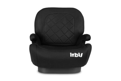 Caretero Irbis i-Size zitverhoger met verstelbare rugleuning 125-150 cm, ISOFIX Zwart