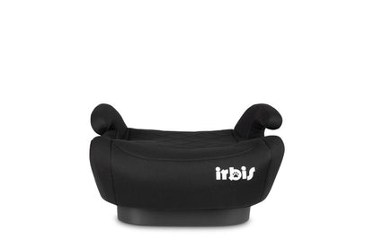 Caretero Irbis i-Size zitverhoger met verstelbare rugleuning 125-150 cm, ISOFIX Zwart