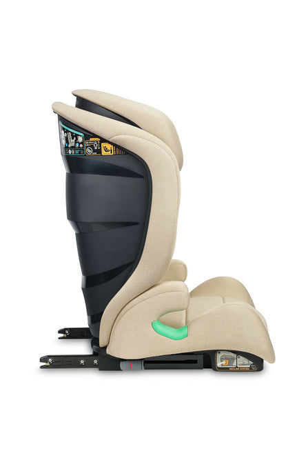 Caretero Nimbus i-Size autostoel 100-150 cm, 4-12 jaar, ISOFIX, 2-in-1 Camel