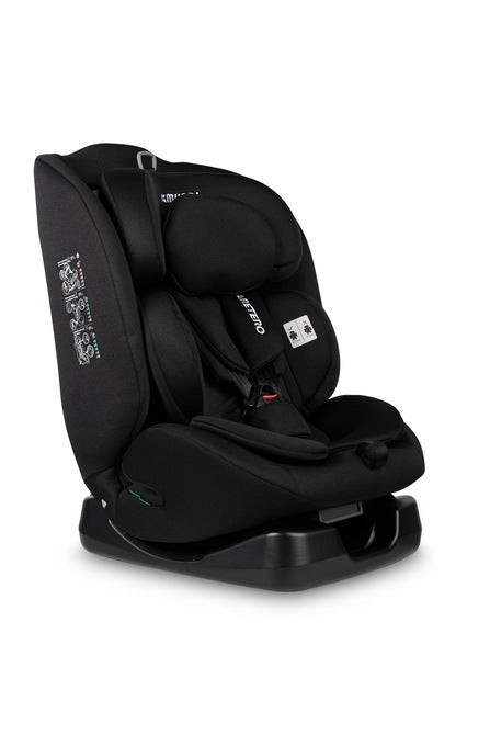 Caretero Mundi i-Size autostoel 40-150 cm, 0-12 jaar, tegen en met de rijrichting Zwart