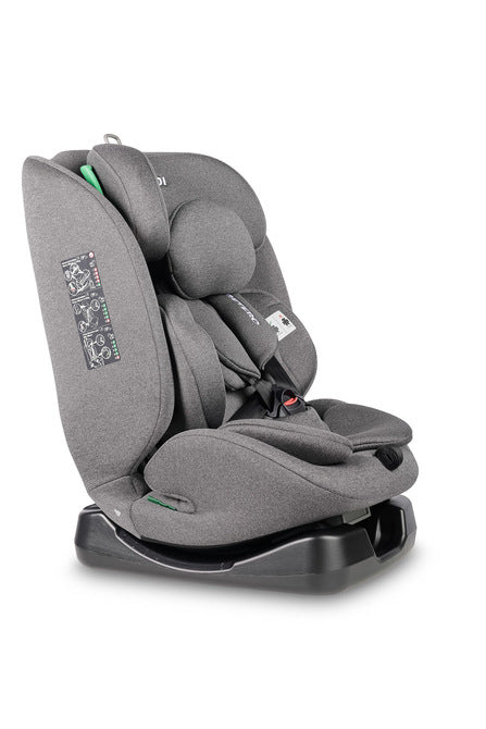 Caretero Mundi i-Size autostoel 40-150 cm, 0-12 jaar, tegen en met de rijrichting Grijs
