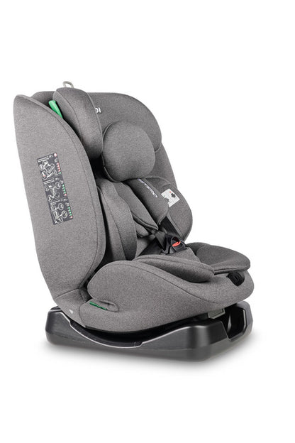 Caretero Mundi i-Size autostoel 40-150 cm, 0-12 jaar, tegen en met de rijrichting Grijs