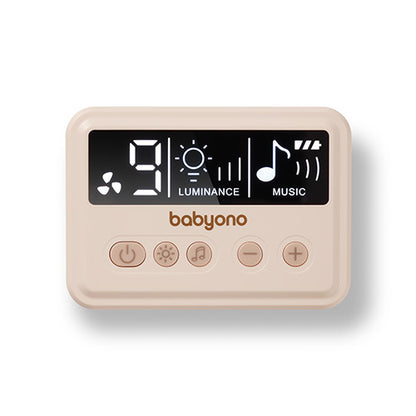 BabyOno Soffio elektrische neusreiniger met 9 zuigstanden, LED-nachtlampje en USB-C