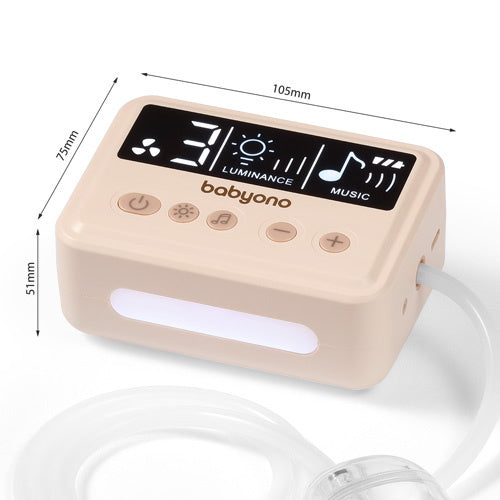 BabyOno Soffio elektrische neusreiniger met 9 zuigstanden, LED-nachtlampje en USB-C