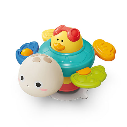 BabyOno 1584 – Sensory speelgoed met zuignap TURTLE – 6m+