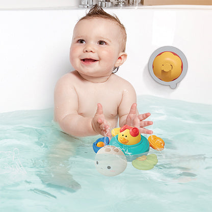 BabyOno 1584 – Sensory speelgoed met zuignap TURTLE – 6m+