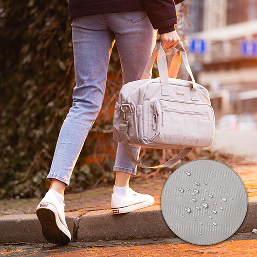 BabyOno 1650/02 – Reistas voor mama (en baby) – 40×20×25 cm – Grijs