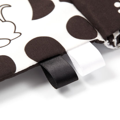 Black & White sensorisch babyboekje – contrastboek voor baby’s – dieren – 12 x 12 cm