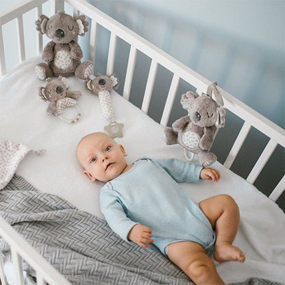 KOALA COCO muziekmobiel – muzikale knuffel koala voor baby – hanger voor kinderwagen en bedje – 17 x 17 cm