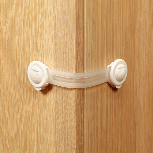 SAFE HOME kastbeveiliging wit – kinderslot voor kastjes en koelkast – 2 stuks