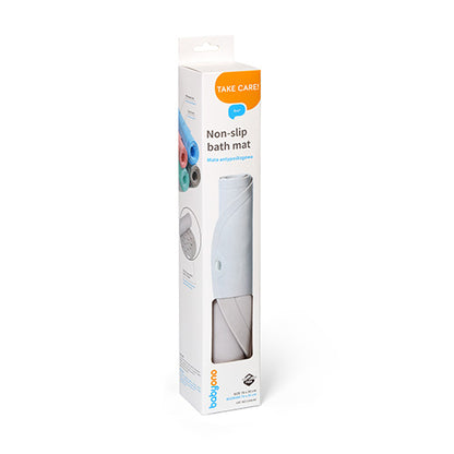 Antislip badmat 55x35 cm – badmat voor babybad en douche – wit – BPA vrij