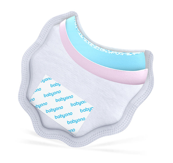 SLIM zoogcompressen 24 stuks – ultra dunne borstcompressen – wit – disposable breast pads