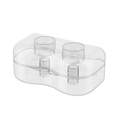 Siliconen tepelhoedjes 15 mm – nipple shields voor borstvoeding – 2 stuks met bewaardoosje