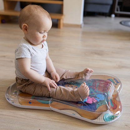 BabyOno 827 Water Speelmat voor Baby – Opblaasbare Sensorische Watermat – Tummy Time – Motorische Ontwikkeling – 66 × 50 cm