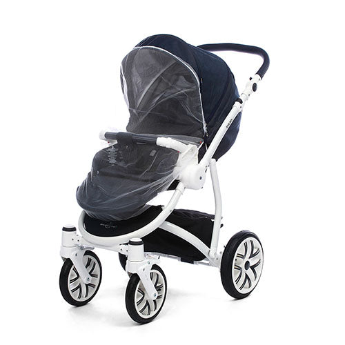 BabyOno 072 Mosquito Net HAPPY SUMMER – Universeel Muggennet voor Kinderwagen – Bescherming tegen Insecten – 0m+