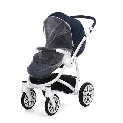 BabyOno 072 Mosquito Net HAPPY SUMMER – Universeel Muggennet voor Kinderwagen – Bescherming tegen Insecten – 0m+