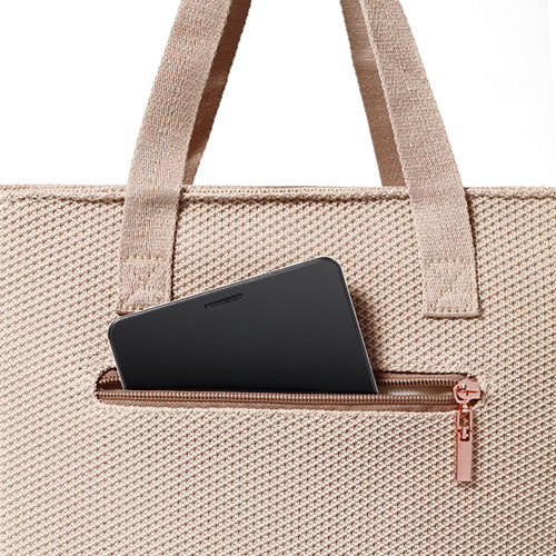 BabyOno 1571/02 – CARMEN Luiertas voor kinderwagen – rPET – 9 vakken + verschoningsmat – Beige