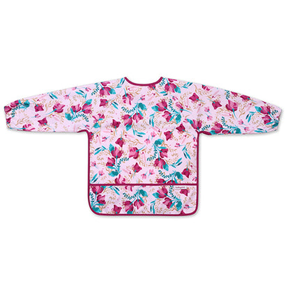 BabyOno 1477/01 – Longsleeve slab FLORAL – Waterdicht – Kruimelvak – 2–4 jaar