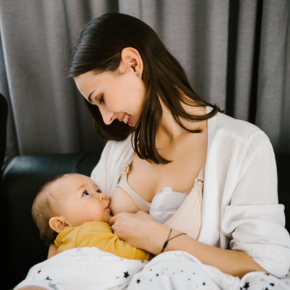 BabyOno 1400 – Borstmelk-collector & handkolf “MILK ME!” – Hands-free, discreet & compact